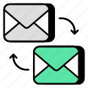 mail transfer, email transfer, correspondence, letter, envelope