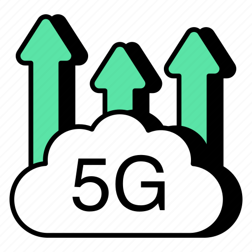 Cloud arrows, directional arrows, arrowheads, cloud network, cloud 5g network icon - Download on Iconfinder
