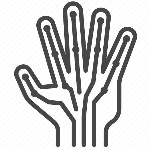 Hand, nerves, nervous system, neurology, neurosurgery icon - Download on Iconfinder