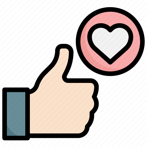 Like, neuromarketing, customer, behavior, reaction, heart icon - Download on Iconfinder