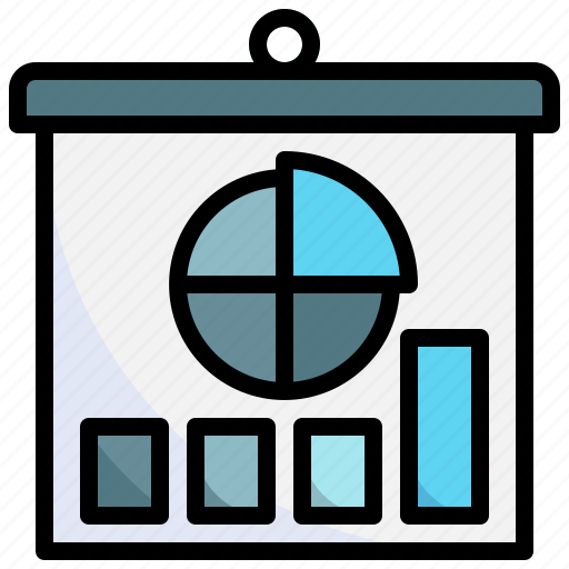 Presentation, growth, marketing, profit, graphic icon - Download on Iconfinder