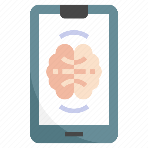Smartphone, neuromarketing, customer, behavior, brain, electronics icon - Download on Iconfinder