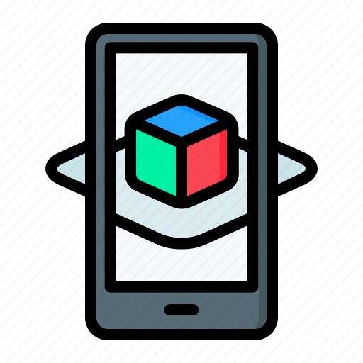 Ar, augmented, e, learning, education, futuristic icon - Download on Iconfinder