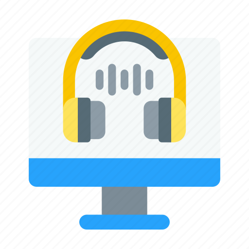 Audio, device, headphones, headset, outlined icon - Download on Iconfinder