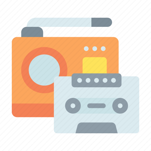 Cassette, player, radio, signal, transmission icon - Download on Iconfinder