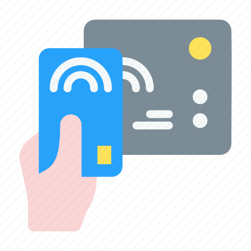 Contactless, nfc, payment, rfid, sign icon - Download on Iconfinder