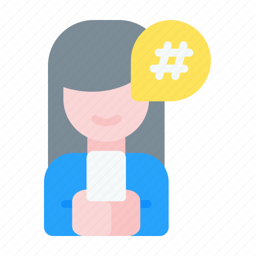 Hashtag, pound, tag, tagged, number icon - Download on Iconfinder