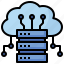 cloud, storage, database, internet, server, seo 