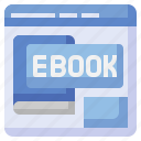 ebook, study, digital, book, education, elearning