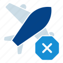 travel, flight, airport, transport, airplane, aeroplane, plane, prohibited, forbidden