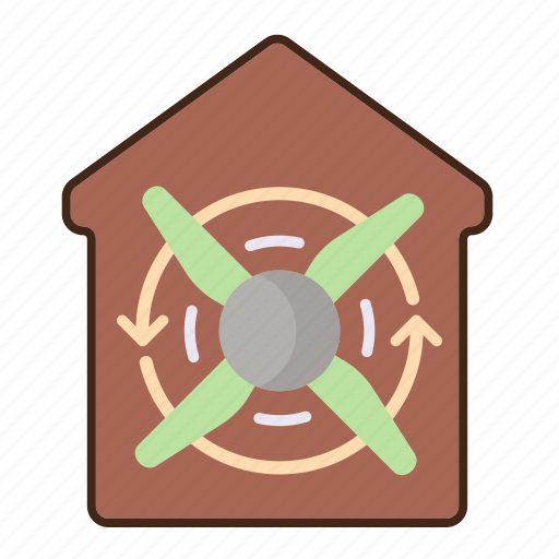 Ventilation, home, air, building icon - Download on Iconfinder