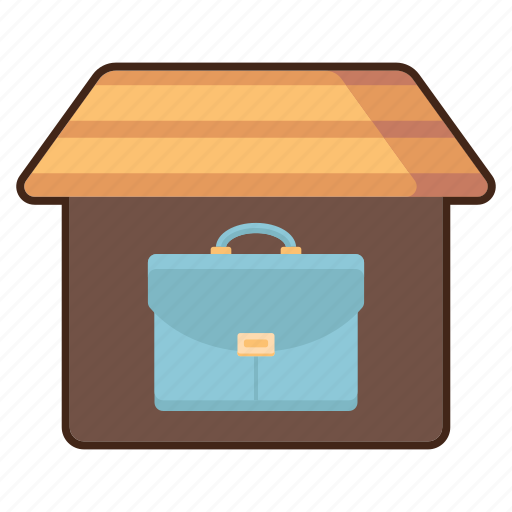 Work, home, briefcase, building icon - Download on Iconfinder