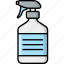 disinfectant, spray, bottle, hygiene 