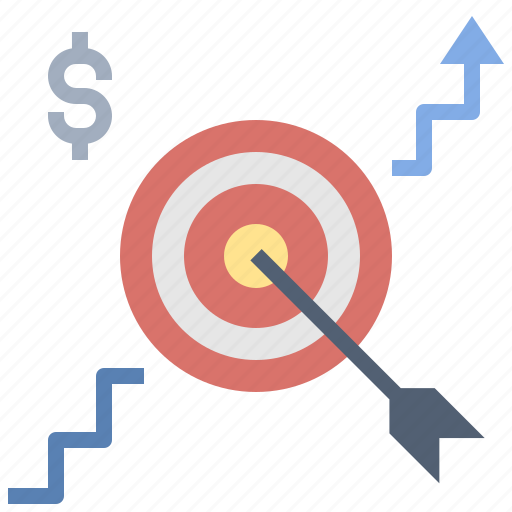Goal, target, focus, success, business strategy development icon - Download on Iconfinder