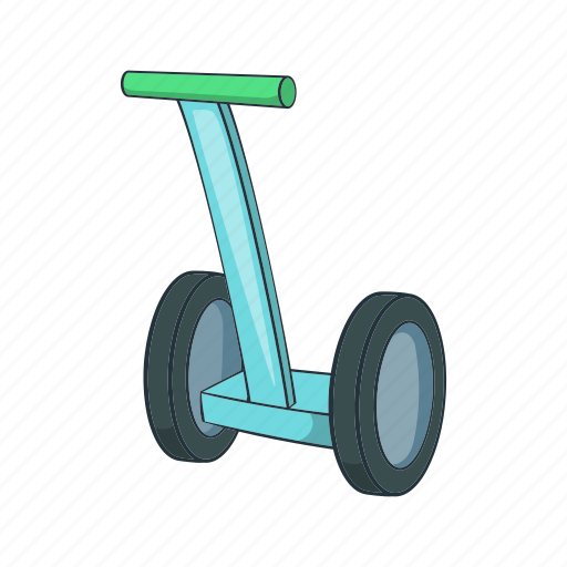 Cartoon, future, segway, technology, transport, vehicle icon - Download on Iconfinder