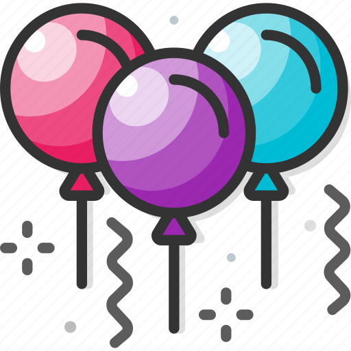 Balloon, balloons, celebration, decoration icon - Download on Iconfinder