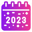 new year 2023, celebration, calendar, party, event