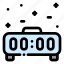 digital clock, clock, time, alarm, date 