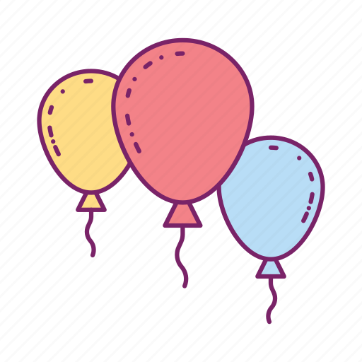 Balloon, birthday, celebration, festival, gift icon - Download on Iconfinder