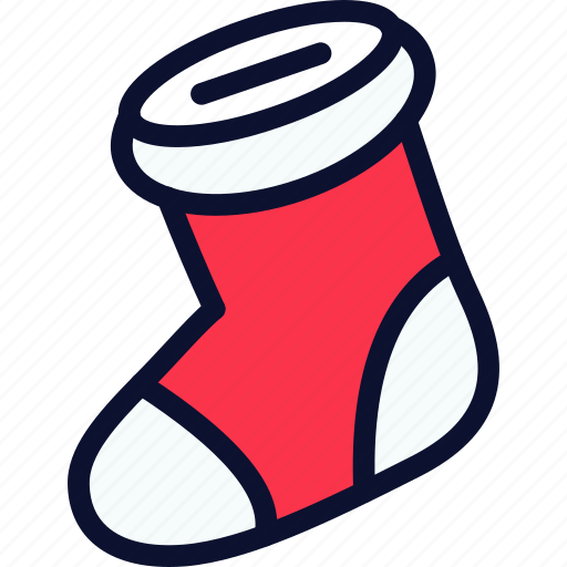 Christmas, gift, new, sock, socks, xmas, year icon - Download on Iconfinder