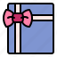 gift, birthday, box, christmas, ribbon 