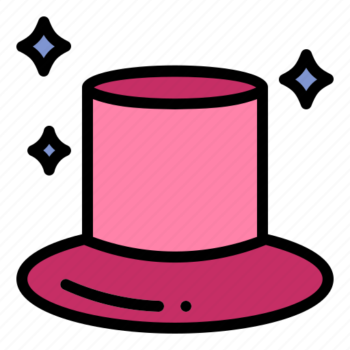 Hat, magic, trick, cap, circus icon - Download on Iconfinder