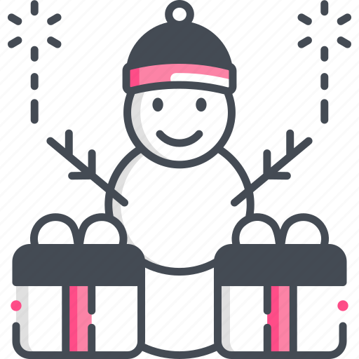 Snowman, winter, christmas, newyear, gift icon - Download on Iconfinder