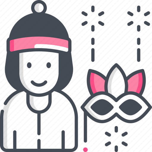 Mask, carnival, party, facemask, newyear icon - Download on Iconfinder
