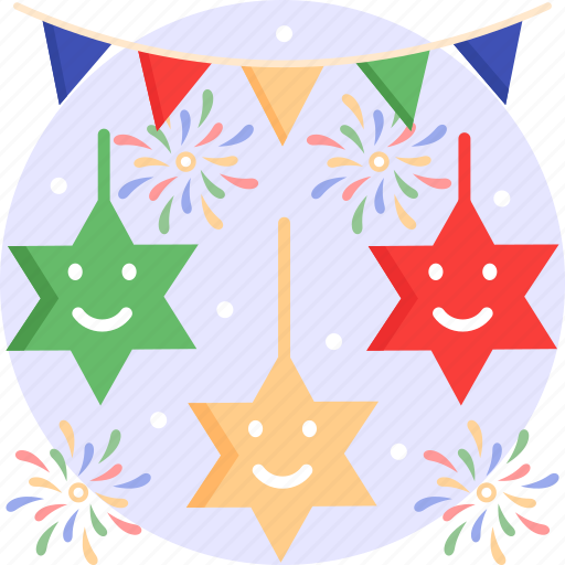 Stars, decoration, festival, celebration icon - Download on Iconfinder