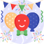 balloon, carnival, party, birthday, newyear 