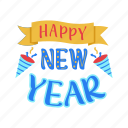 happy new year, greeting, text, card, celebration, new year eve, new year, party