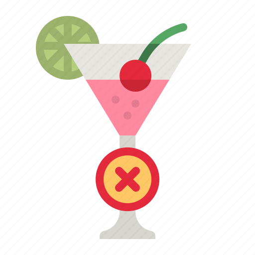 Alcohol, prohibition, no, drink, less icon - Download on Iconfinder