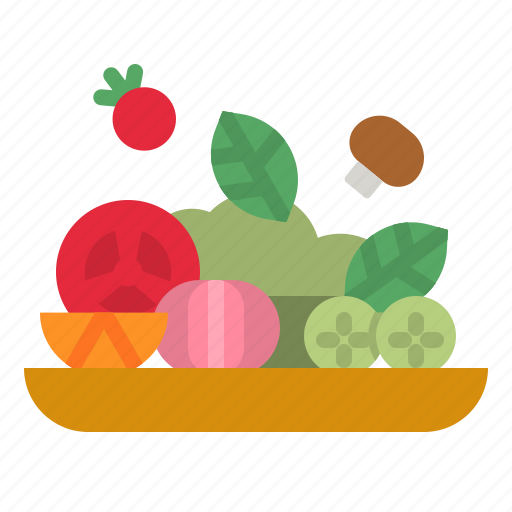 Salad, food, vegetarian, vegetables, vegan icon - Download on Iconfinder