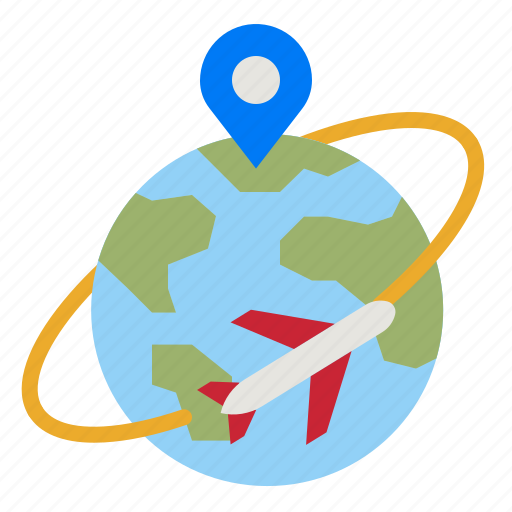 Travel, plane, world, international, travelling icon - Download on Iconfinder
