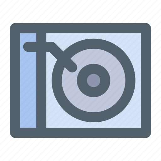Gramophone, player, instrument, sound, turntable icon - Download on Iconfinder