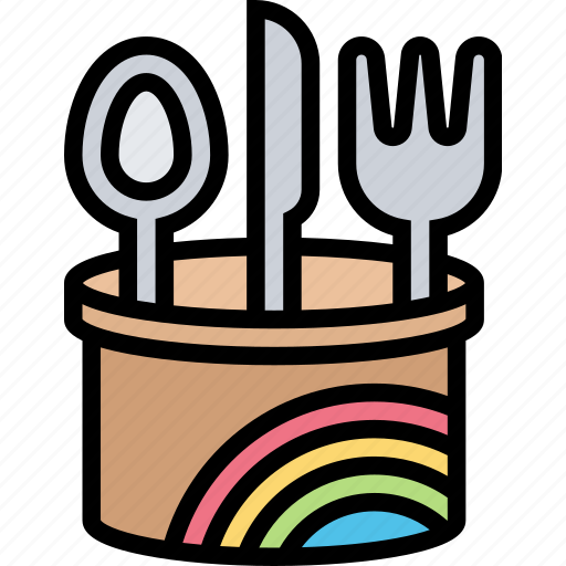 Cutlery, spoon, fork, dining, food icon - Download on Iconfinder
