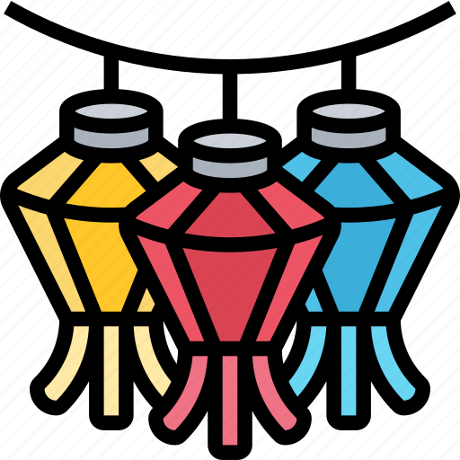 Lantern, paper, festival, hanging, decoration icon - Download on Iconfinder