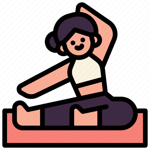 Yoga, exercise, meditation, relax, health icon - Download on Iconfinder