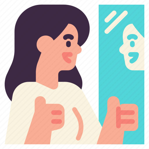 Compliment, cheerful, self, love, positive, happy icon - Download on Iconfinder