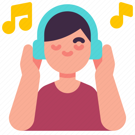 Music, listening, relax, headphone, sound icon - Download on Iconfinder