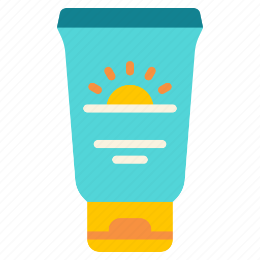 Sunscreen, cream, skincare, cosmetic, lotion icon - Download on Iconfinder