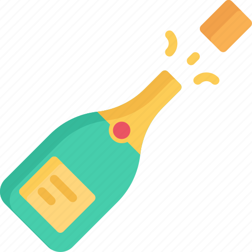 Celebration, champagne, december, holidays, new years icon - Download on Iconfinder