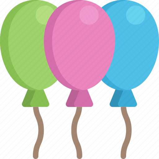 Balloons, celebration, december, holidays, new years icon - Download on Iconfinder