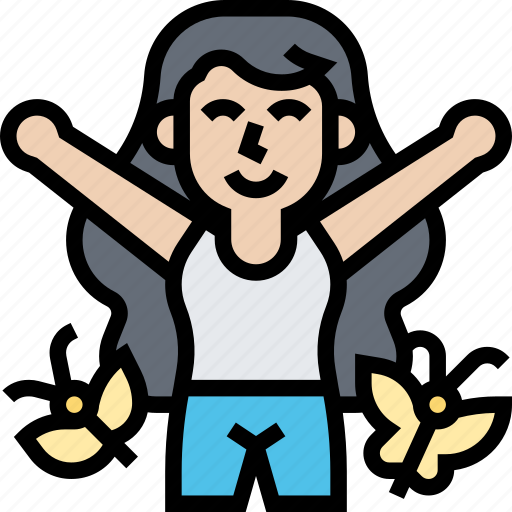 Happy, person, lifestyle, wellness, healthy icon - Download on Iconfinder