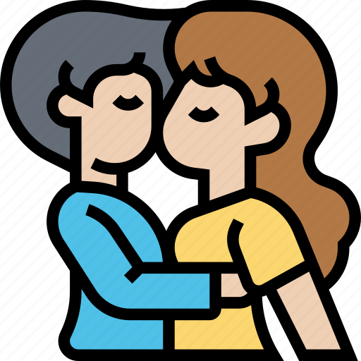 Romantic, kiss, couple, love, soulmate icon - Download on Iconfinder