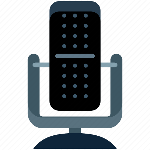 Interview, microphone, news, record, vintage icon - Download on Iconfinder