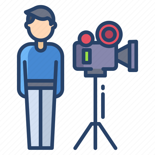 Cameraman icon - Download on Iconfinder on Iconfinder