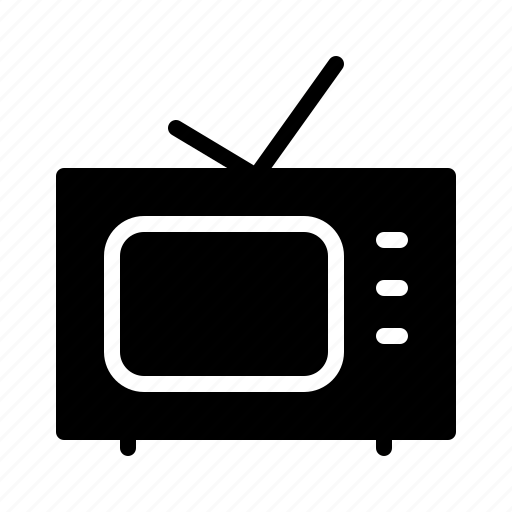 Broadcast, news, newscast, old, television, tv icon - Download on Iconfinder