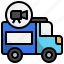 van, car, transportation, automobile, communications, vehicle, transport 