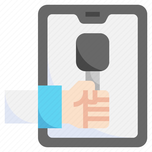 Journalism, journal, newspaper, news, report, electronics icon - Download on Iconfinder